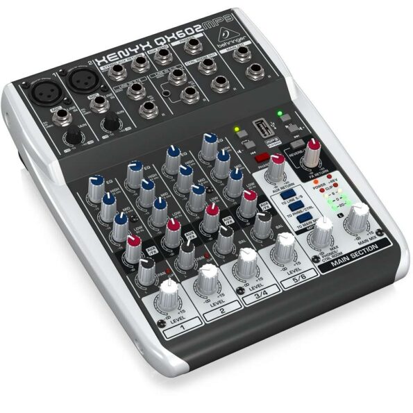 Behringer Xenyx QX602MP3 Mixer MP3 Playback