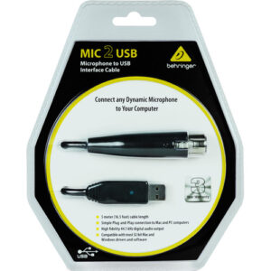 Behringer MIC 2 USB - Xlr to Usb Interface Cable