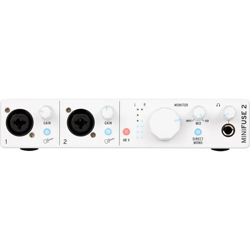 Arturia MiniFuse 2 Portable 2x2 USB Type-C Audio/MIDI Interface - Black 6 Arturia MiniFuse 2 Portable 2x2 USB Type-C Audio/MIDI Interface - Black - Image 6