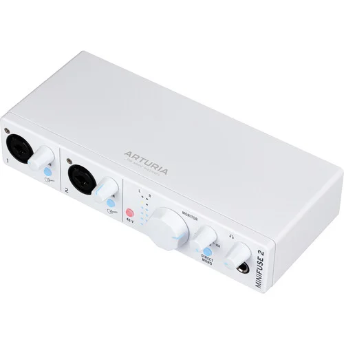Arturia MiniFuse 2 Portable 2x2 USB Type-C Audio/MIDI Interface - Black 3 Arturia MiniFuse 2 Portable 2x2 USB Type-C Audio/MIDI Interface - white
