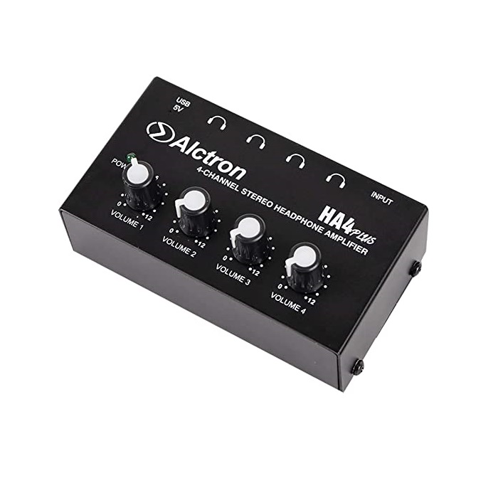Alctron HA4 plus 4 Channel Headphone Amplifier - Pro Audio