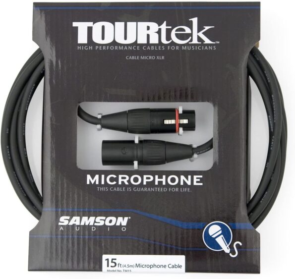 Samson TM15 Tourtek Microphone Cable (15 ft.)