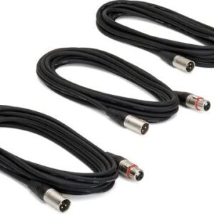 Samson MC18 Microphone Cable 3-Pack