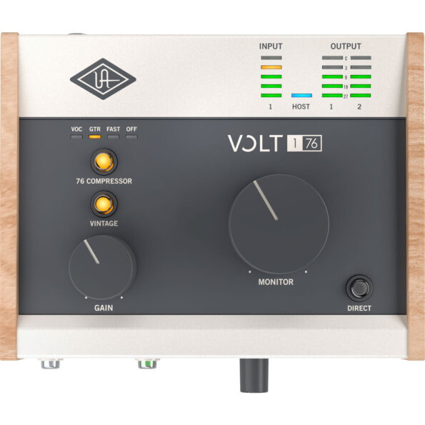 Universal Audio Volt 176 Portable 1×2 USB Audio Interface with Built-In Compressor