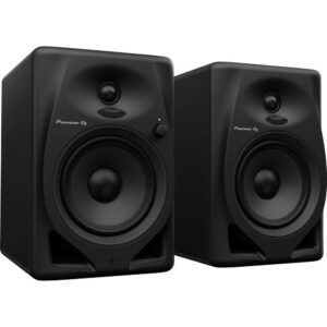 Pioneer DJ DM-50D 5-inch Active Monitor Speaker – Black
