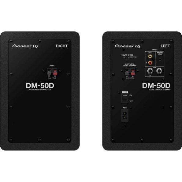 Pioneer DJ DM-50D 5-inch Active Monitor Speaker – Black