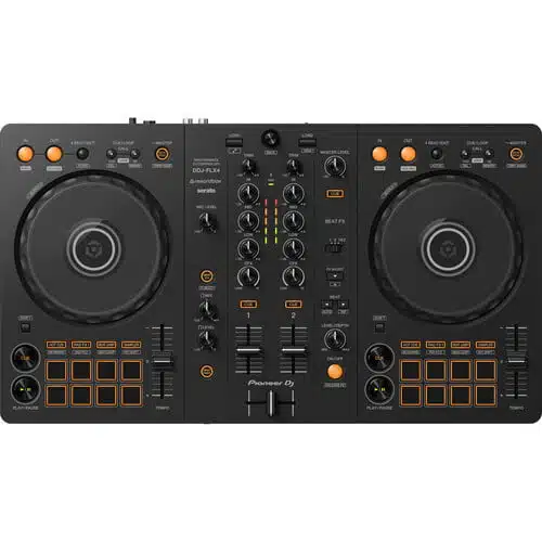 Pioneer DJ DDJ-FLX4 Portable 2-Channel rekordbox DJ and Serato Controller (Graphite) 1 Pioneer DJ DDJ-FLX4 2-Channel DJ Controller