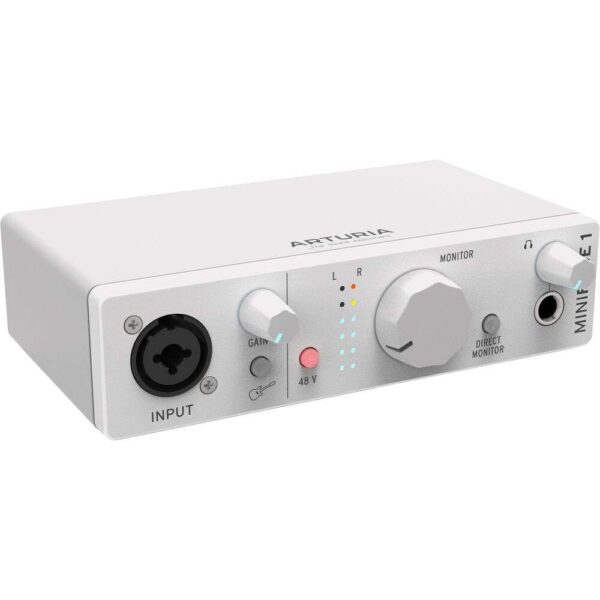 Arturia MiniFuse 1 USB Type-C Audio Interface – White