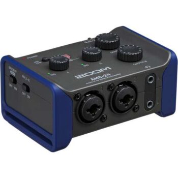 Zoom AMS-24 2x4 USB Audio Interface for Music and Streaming