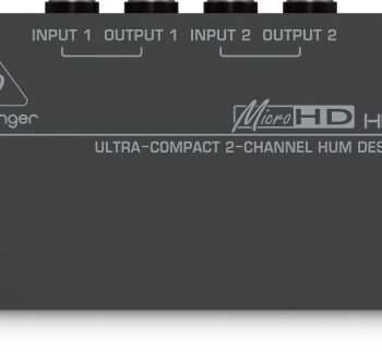 Behringer MicroHD HD400 Ultra-Compact 2-Channel Hum Destroyer