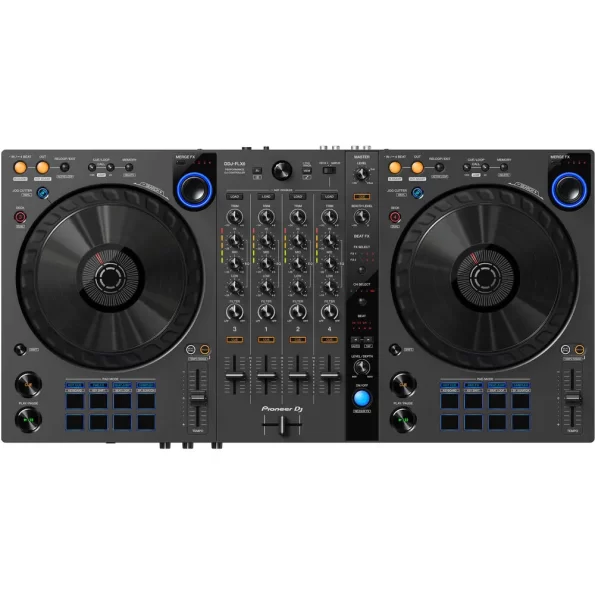 Pioneer DJ DDJ-FLX6-GT 4-Channel DJ Controller for rekordbox, Serato DJ Pro, and Virtual DJ (Graphite)