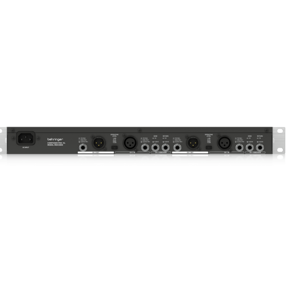 Behringer MDX2600 COMPOSER PRO-XL - Two Channel Compressor/Limiter with Gating, De-Essing and Tube Emulation