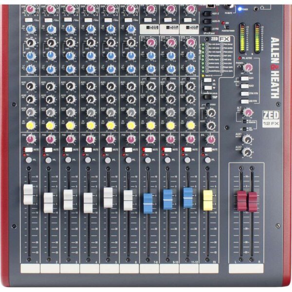 Allen & Heath ZED-12FX 12-channel Mixer with USB