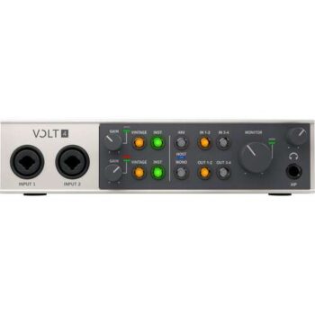 Universal Audio Volt 4 Portable 4×4 USB Audio