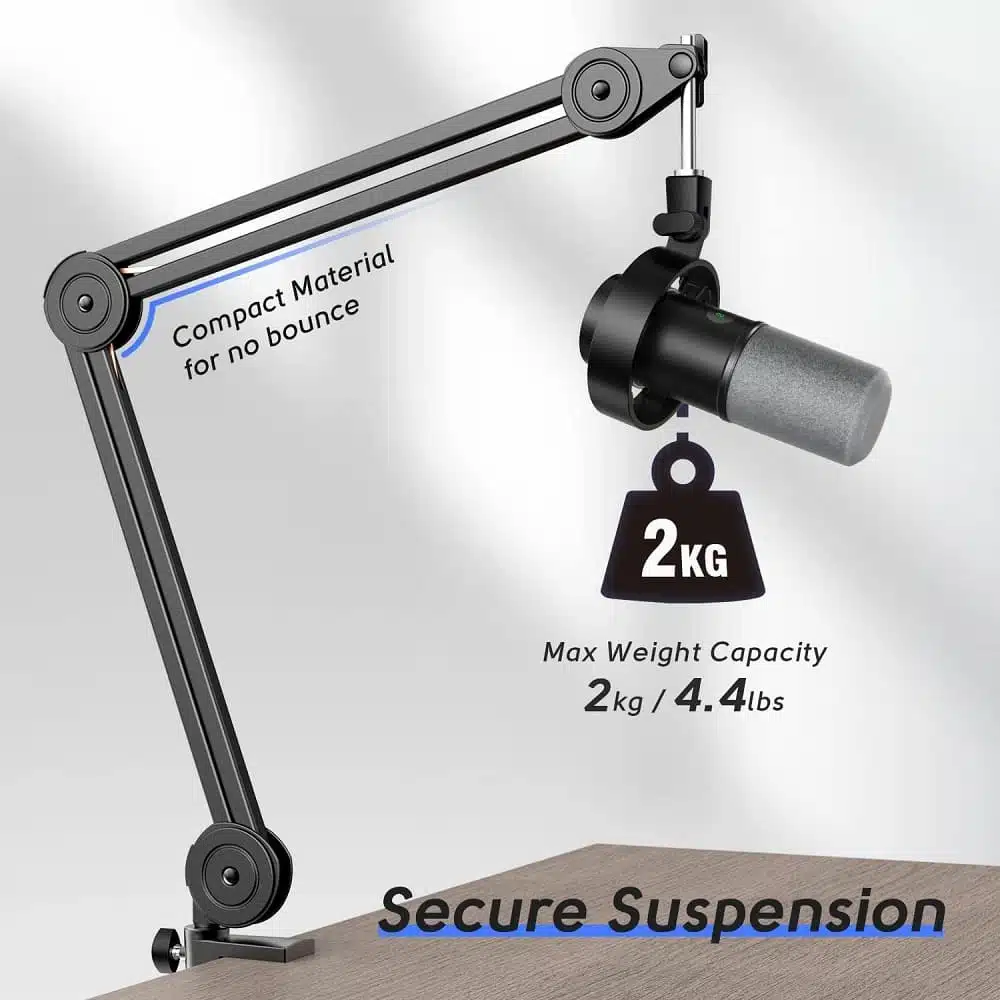 FIFINE BM63 Heavy Duty Microphone Arm Stand 3 FIFINE BM63 Heavy Duty Microphone Arm Stand