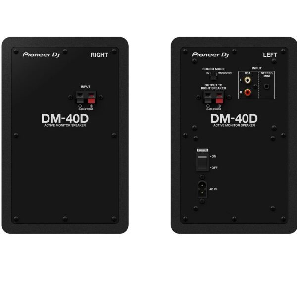 Pioneer DJ DM-40D 4" Two-Way Active Desktop Monitor System