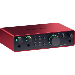 ocusrite Scarlett 2i2 USB-C Audio Interface (4th Generation)