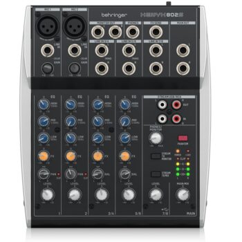 Behringer Xenyx 802S 8-channel Analog Streaming Mixer