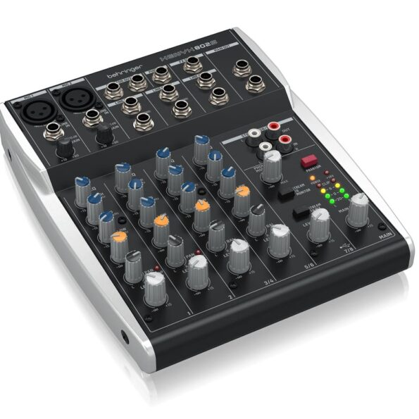 Behringer Xenyx 802S 8-channel Analog Streaming Mixer