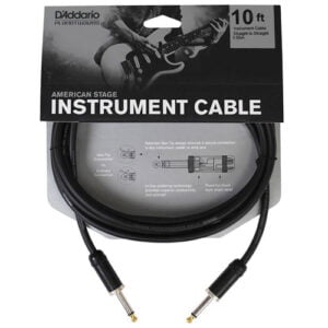 D’Addario American Stage Instrument 10″ Cable