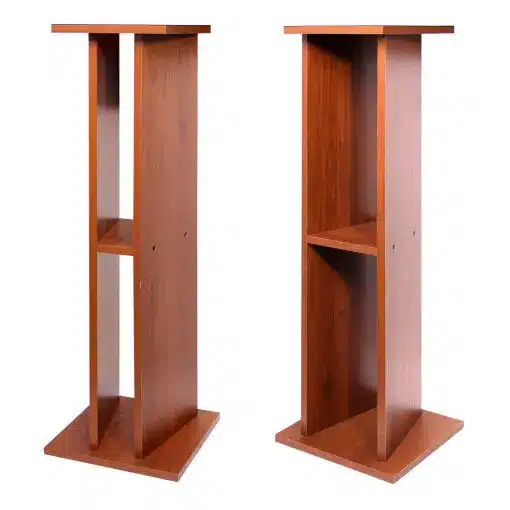 Wooden Speaker Stands - Pair 1 Wooden Speaker Stands - Pair
