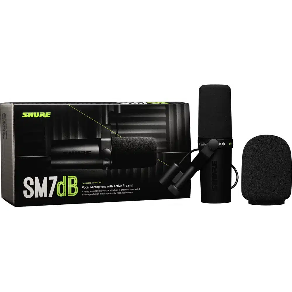Shure SM7dB Vocal Microphone with Built-In Preamp 6 Shure SM7dB Vocal Microphone with Built-In Preamp