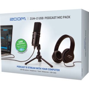 ZOOM ZUM-2 Podcast Mic Pack