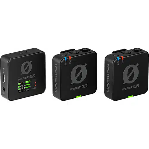 RODE Wireless PRO 2-Person Clip-On Wireless Microphone System/Recorder with Lavaliers (2.4 GHz) 1 RODE Wireless PRO