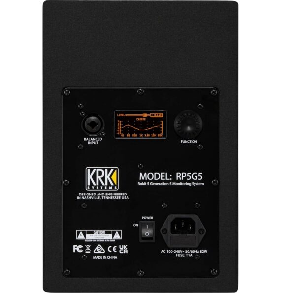 KRK RP5G5 ROKIT 5 Generation Five 5" Powered Studio Monitor Pair