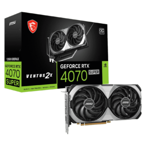 MSI GeForce RTX 4070 SUPER VENTUS 2X OC Graphic Card