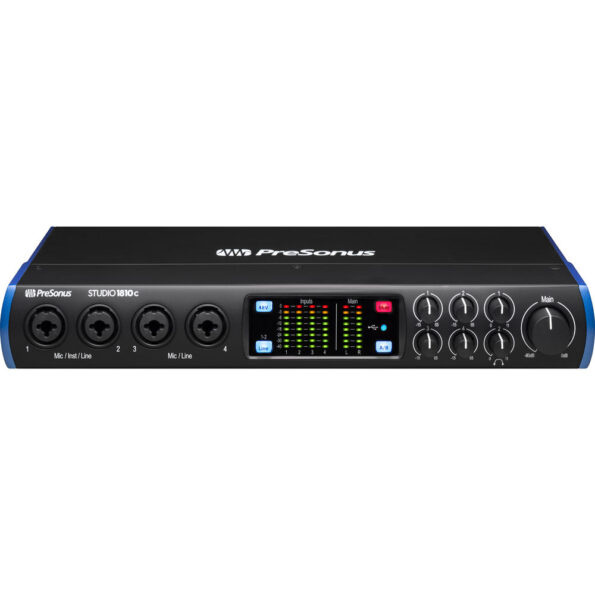 PreSonus Studio 1810c Desktop 18x8 USB Type-C Audio/MIDI Interface