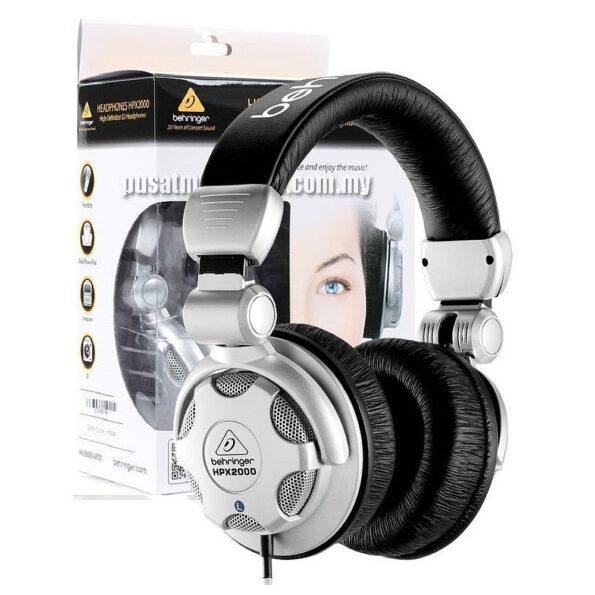 Behringer HPX2000 Closed-Back High-Definition DJ Headphones