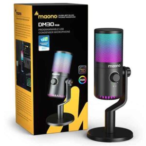 MAONO DM30RGB USB Condenser Microphone