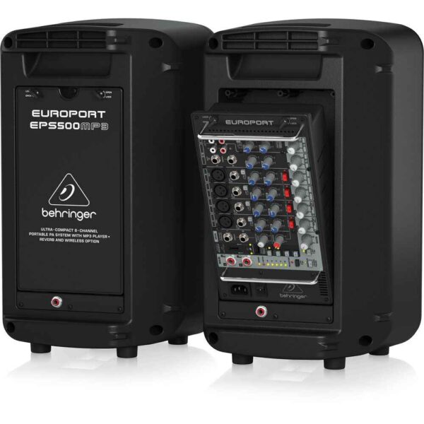 Behringer Europort EPS500MP3 - Side