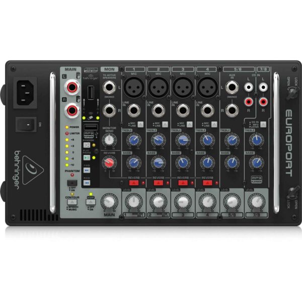 Behringer Europort EPS500MP3 - Back