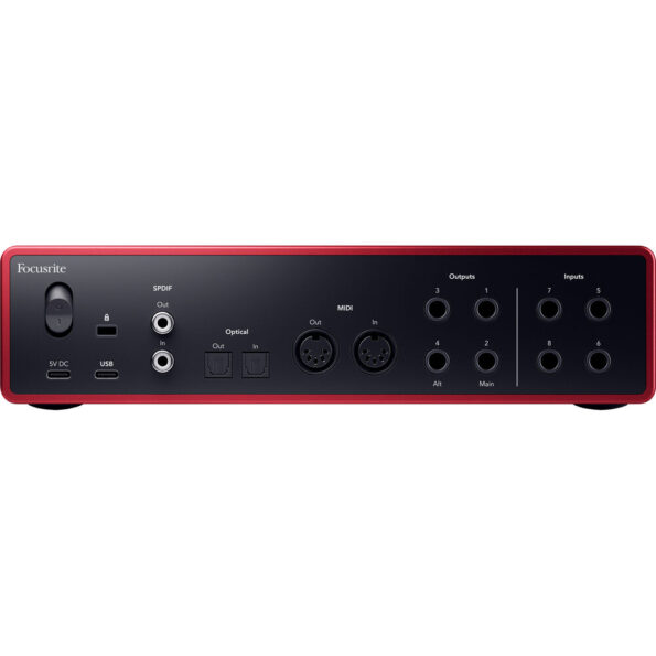 Focusrite Scarlett 18i16 USB-C AudioMIDI Interface (4th Generation) - B