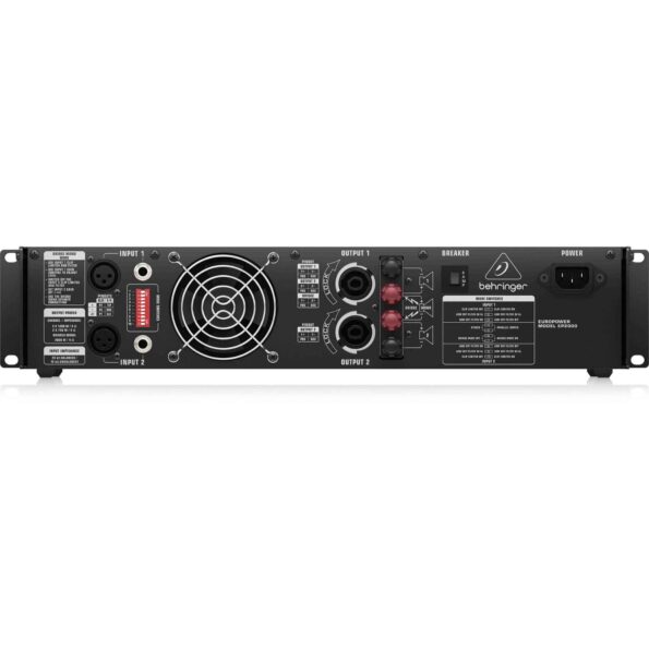 Behringer Europower EP2000 - Back