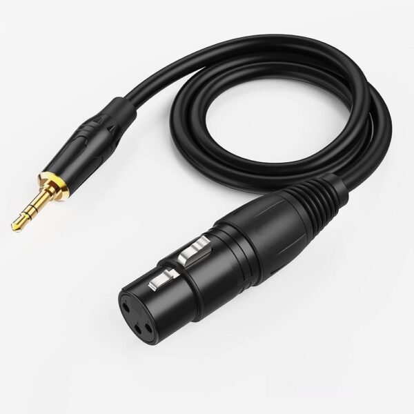 Proaudio Black Series Stereo 3.5mm Male to XLR Female Cable - 3M