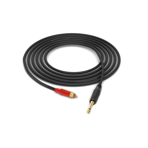 RCA to 1/4" Unbalanced TS Cable