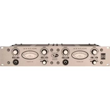 Avalon Design V55 Pure Class-A Dual-Mono Microphone Preamplifier with DI and Reamping