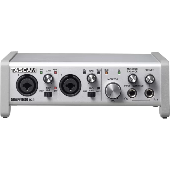 TASCAM SERIES 102i USB Audio/MIDI Interface