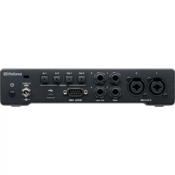 PreSonus Quantum HD 2 - Back