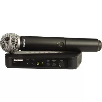 Shure BLX24/SM58 Wireless Handheld Microphone System