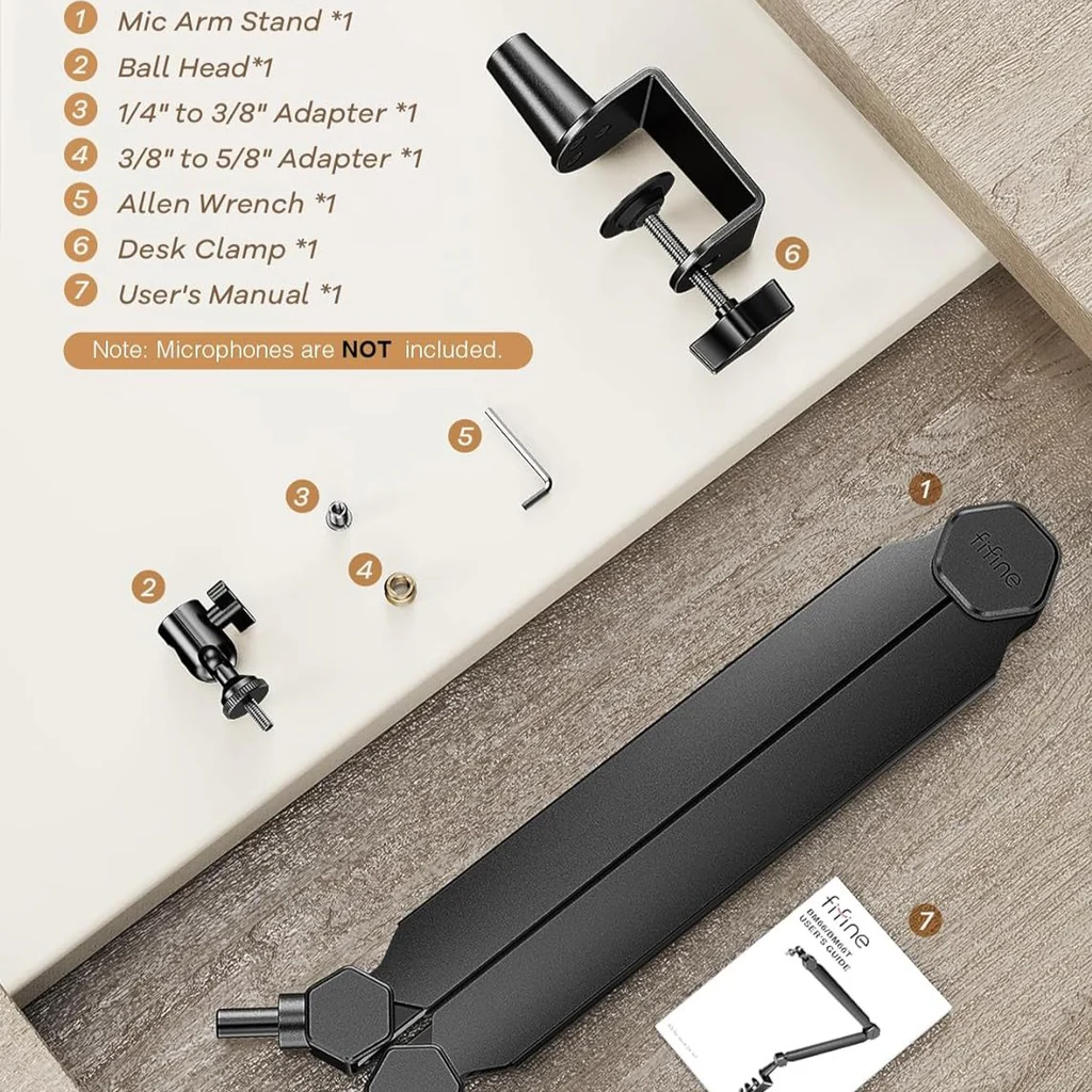 FIFINE BM66 Boom Arm Stand