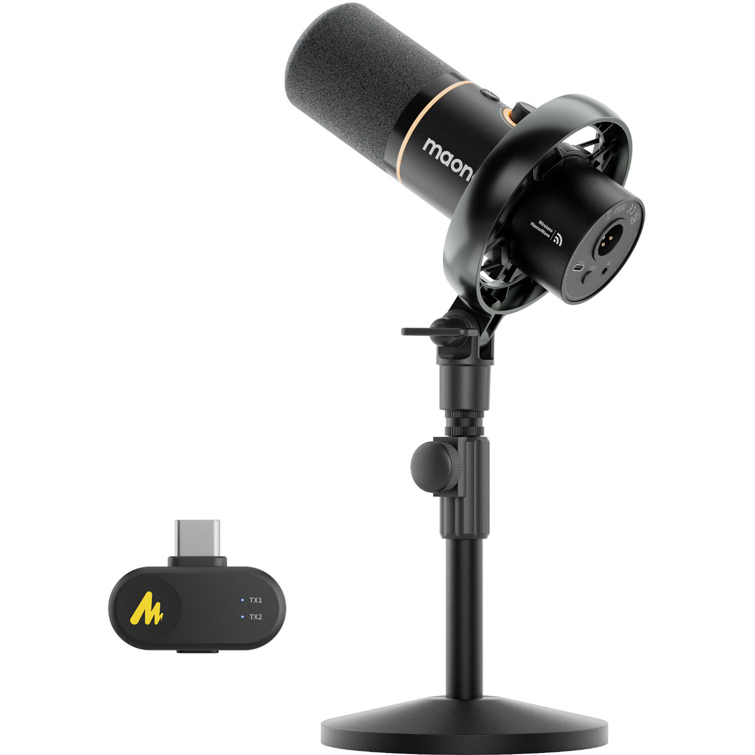 Maono PD200W Hybrid Podcasting Microphone 1 Maono PD200W Hybrid Podcasting Microphone