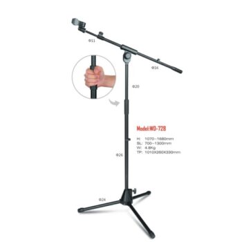 Weida WD-728 Microphone Floor Stand