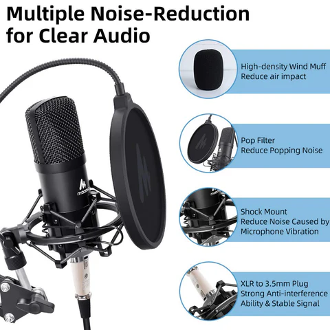 Maono AU-A03 Condenser Microphone Kit 3 MaonoAU