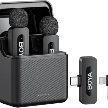 BOYA BY-V3 COMBO DUAL WIRELESS MICROPHONE