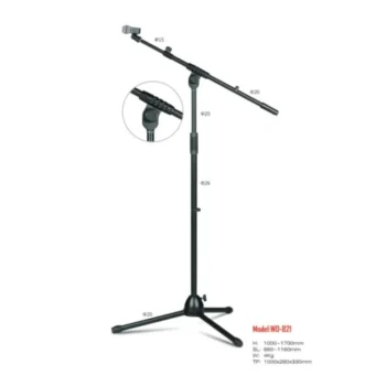 Weida WD-821 Heavy Duty Microphone Floor Stand