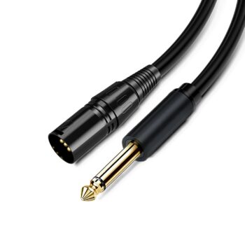 TS to XLR Male Professional Audio Cable